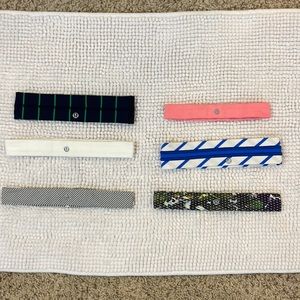 Lululemon headbands set of 6